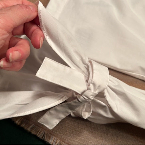 NWT Marled white blouse, M - Picture 6 of 12